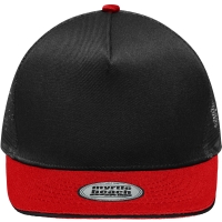 Pro Cap Mesh 5 Panel - Black/red