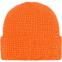 Reflective Winter Beanie - Bright orange