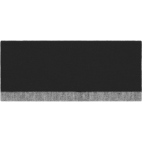 Reversible Headband - Black/grey heather