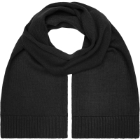 Melange Scarf Basic - Black