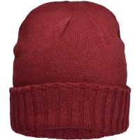 Melange Hat Basic - Dark red