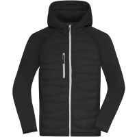 Men's Hybrid Jacket - Black/black