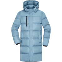 Ladies' Winter Short Coat - Milky blue