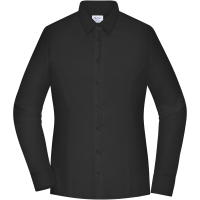 Ladies' Shirt - SLIM FIT - - Black