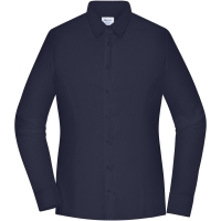 Ladies' Shirt - SLIM FIT - - Navy