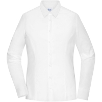 Ladies' Shirt - SLIM FIT - - White