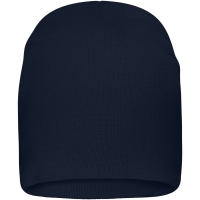 Bio Cotton Casual Beanie - Navy