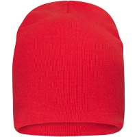 Bio Cotton Casual Beanie - Red