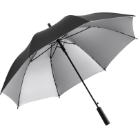 AC regular umbrella FARE® Doubleface - Black/silver