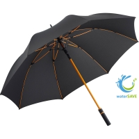 AC golf umbrella FARE® Style - Black orange