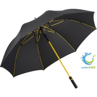 AC golf umbrella FARE® Style - Black yellow