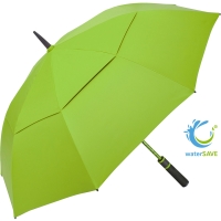 AC golf umbrella FARE® Doubleface XL Vent - Lime black