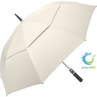 AC golf umbrella FARE® Doubleface XL Vent - Naturewhite black