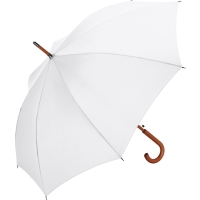 AC woodshaft regular umbrella - White