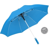 AC midsize umbrella FARE® Whiteline - Cyan