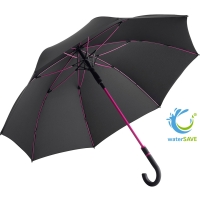 AC midsize umbrella FARE® Style - Black magenta