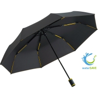 Pocket umbrella FARE® Mini Style - Black yellow