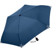 Pocket umbrella Safebrella® LED light - Navy