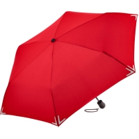 Pocket umbrella Safebrella® LED light - Red