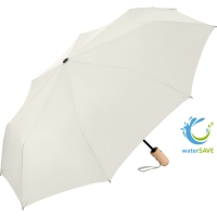 AC pocket umbrella ÖkoBrella - Natural white wS