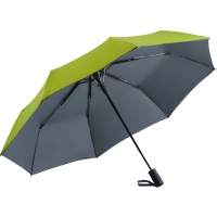 AC pocket umbrella FARE® Doubleface - Lime/grey