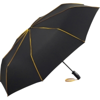 AOC oversize pocket umbrella FARE® Seam - Black yellow