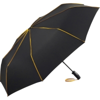 AOC oversize mini umbrella FARE®-Seam - Black yellow