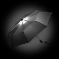 Oversize pocket umbrella FARE® Skylight® - Black