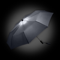 Oversize pocket umbrella FARE® Skylight® - Grey