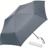 Mini pocket umbrella FARE-Tube® - Grey white