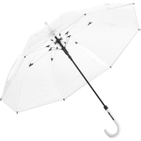 AC regular umbrella FARE® Pure - Transparent white