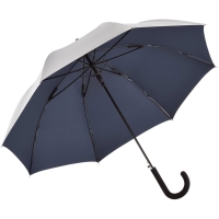 AC regular umbrella FARE® Collection - Silver/dark blue