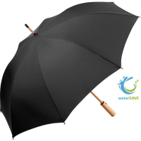 AC midsize bamboo umbrella ÖkoBrella - Black wS