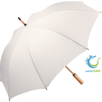 AC midsize bamboo umbrella ÖkoBrella - Natural white wS