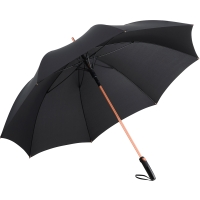 AC alu golf umbrella FARE® Precious - Black/copper