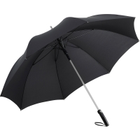 AC alu golf umbrella FARE® Precious - Black/titanium