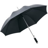 AC alu regular umbrella Windmatic® - Grey metallic/black