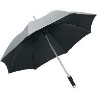 AC alu regular umbrella Windmatic® - Silver/black