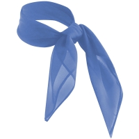Chiffon scarf Classic - Azure