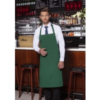 Bib Apron Basic with Buckle - Forest green