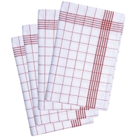 Dishcloth, 10 Pieces / Pack - Red