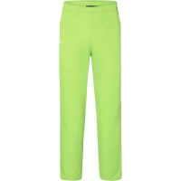 Slip-on Trousers Essential, from Sustainable Material, 65% GRS Certified Recycled Polyester / 35% Conventional Cotton - Kiwi