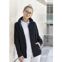 Ladies' Workwear Fleece Jacket Warm-Up, from Sustainable Material, 100% GRS Certified Recycled Polyester - Navy