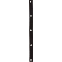 Button Strip 5-hole, 13 cm spacing, 2 Pieces / Pack - Black