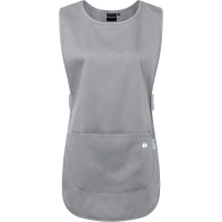 Pull-over Tunic Essential, from Sustainable Material, 65% GRS Certified Recycled Polyester / 35% Conventional Cotton - Platinum grey