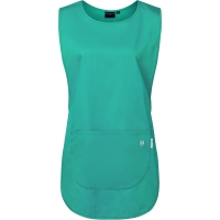 Pull-over Tunic Essential, from Sustainable Material, 65% GRS Certified Recycled Polyester / 35% Conventional Cotton - Emerald green