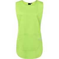 Pull-over Tunic Essential , from Sustainable Material , 65% GRS Certified Recycled Polyester / 35% Conventional Cotton - Kiwi