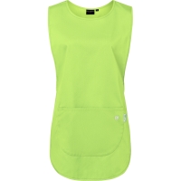 Pull-over Tunic Essential, from Sustainable Material, 65% GRS Certified Recycled Polyester / 35% Conventional Cotton - Kiwi