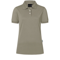 Ladies' Workwear Polo Shirt Modern-Flair, from Sustainable Material , 51% GRS Certified Recycled Polyester / 47% Conventional Cotton / 2% Conventional Elastane - Sage