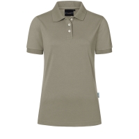 Ladies' Workwear Polo Shirt Modern-Flair, from Sustainable Material, 51% GRS Certified Recycled Polyester / 47% Conventional Cotton / 2% Conventional Elastane - Sage